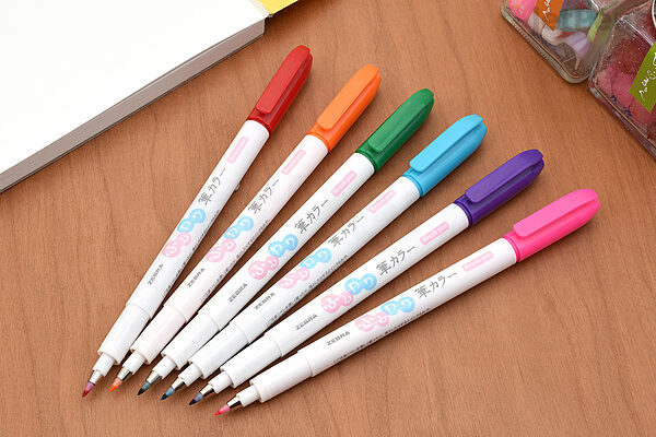 Zebra Funwari Fude Color Brush Pen