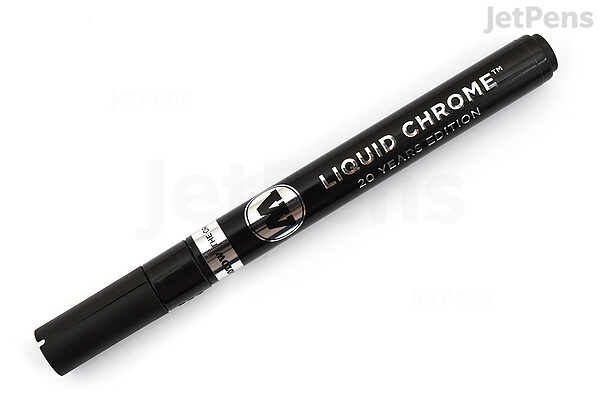 LIQUID CHROME Set with three different-sized markers