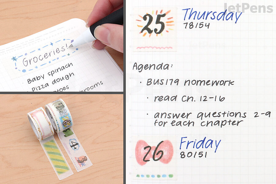 Mark’s Maste Perforated Washi Tapes for Diary