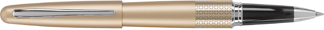 Pilot Metropolitan Standard Gel Pen - Gold Zigzag