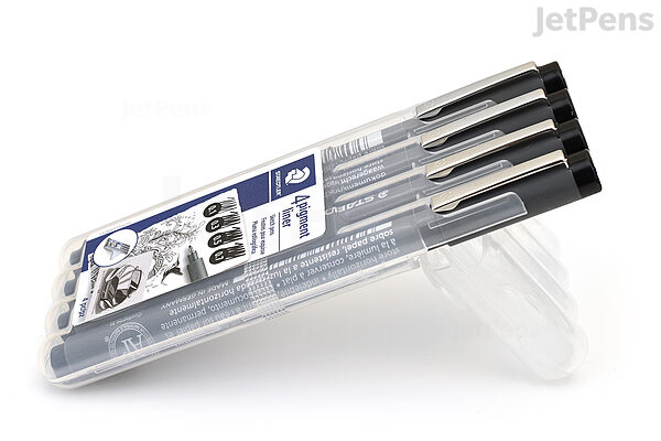 Staedtler® Pigment Liner Black 8 Pen Set