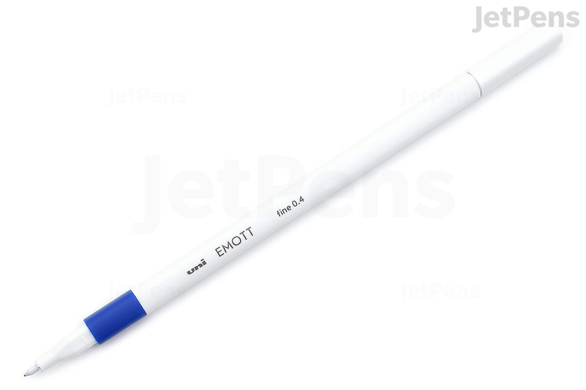 Uni EMOTT Sign Pen - 0.4 mm - Blue