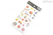 Pine Book My Journal Sticker - Decoration - Autumn | JetPens