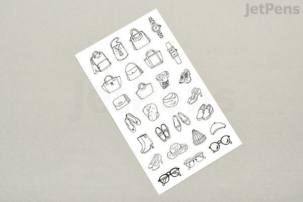 Pine Book My Journal Sticker - Hobby Log - Accessory Coordination | JetPens