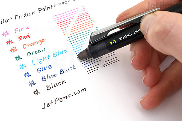 Pilot Gel Ink Refill for FriXion Erasable Gel Pen Fine black-red-blue 9-Pack