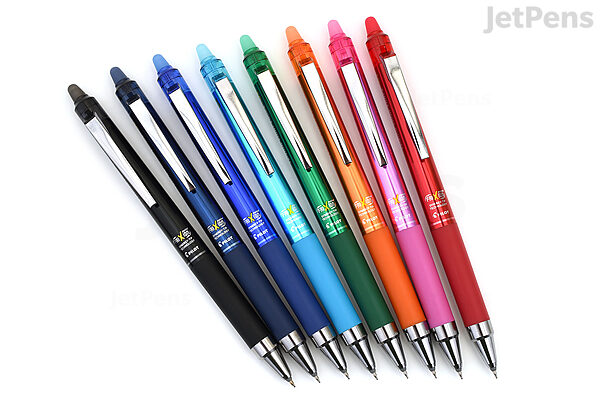 Pilot FriXion Ball Erasable Pen Set - Assorted Colors, 0.7 mm, Set of 8