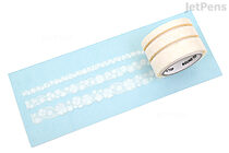 Round Top Yano Design White Multi Washi Tape - Clover - Set of 3 - ROUND TOP YD-MK-103