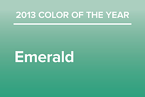 2013 Color of the Year - Emerald