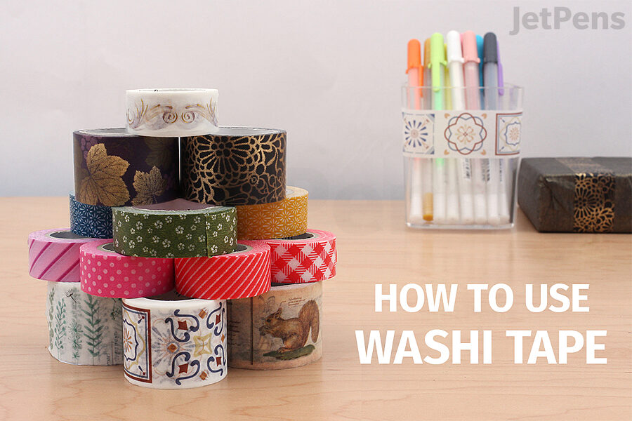 Discipline Belofte scherp How to Use Washi Tape | JetPens