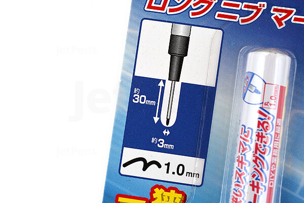 SHACHIHATA 1.0mm Long Nib Marker - Perfect for Narrow Gaps - Pre-order Now!