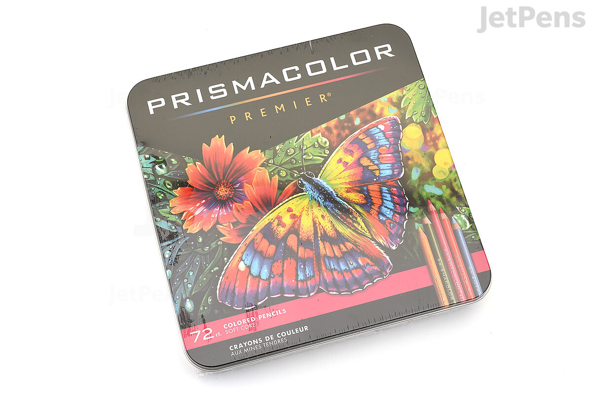 Prismacolor Premier Colored Pencil - 72 Color Tin Set