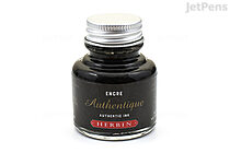 Herbin Authentic Ink - Black - for Dip Pen - 30 ml Bottle - HERBIN H139/91