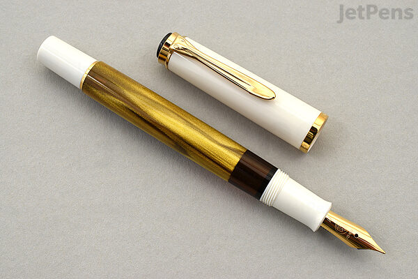 M200 Pen - Gold-Marbled - Fine - Limited Edition | JetPens