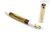 Pelikan Classic M200 Fountain Pen - Gold-Marbled - Extra Fine Nib - Limited Edition
