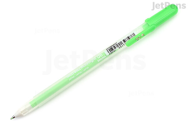 Gelly Roll Fluorescent Glow in the Dark Pens! 