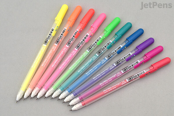 8 Colors Fluorescent Pens Highlighter Colorful Paint Pen Glow in