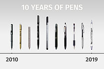 10 Years of Pens: 2010 - 2019