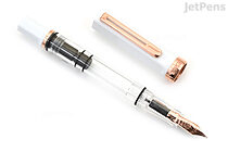 TWSBI ECO White Rose Gold Fountain Pen - Fine Nib - Limited Edition - TWSBI M7447710