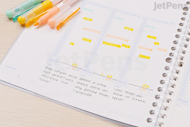 Kokuyo Campus Study Planner Loose Leaf Paper - Weekly Visualized