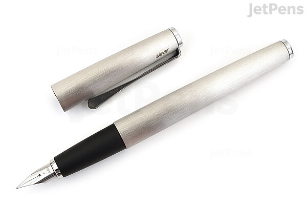 LAMY Fountain Pen - Brushed Stainless Steel - Fine | JetPens