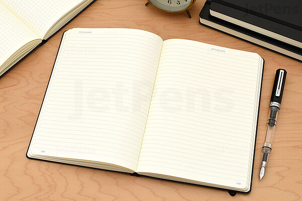 Leuchtturm1917 A5 Medium Hardcover Squared Notebook - Vanilla