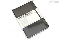 Leuchtturm1917 Hardcover Notebook - Medium (A5) - Black - Squared - LEUCHTTURM1917 315928 Leuchtturm1917 Hardcover Notebook - Medium (A5) - Black - Squared - LEUCHTTURM1917 315928
