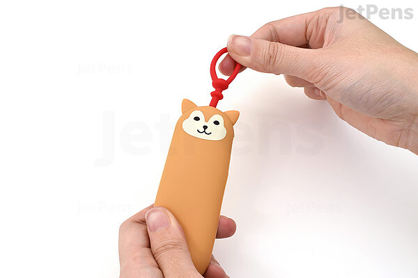 Lihit Lab Smart Fit PuniLabo Stand Pen Case - Calico Cat