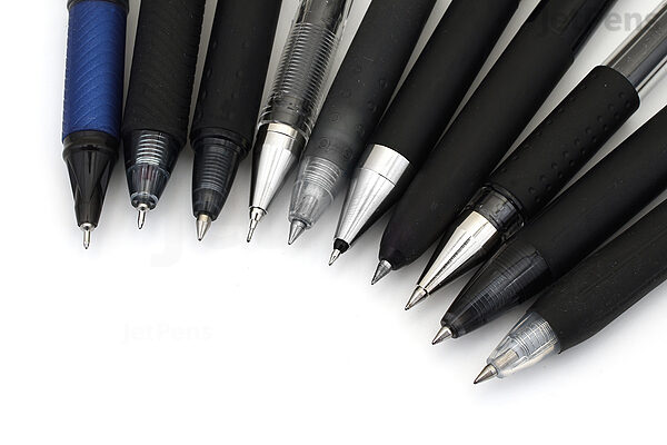 Jetec 10 Pcs Funny Pens Retractable Black Ink Pen  