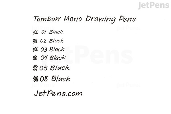 Tombow MONO Drawing Pen Sets at New River Art & Fiber