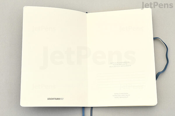 Leuchtturm 1917 Pocket Softcover Notebook in Black in Dot Grid