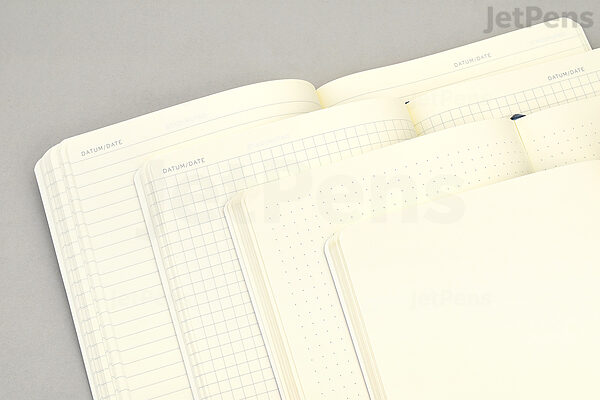 Weekly Planner & Notebook Medium (A5) 2024, Softcover, Light Grey