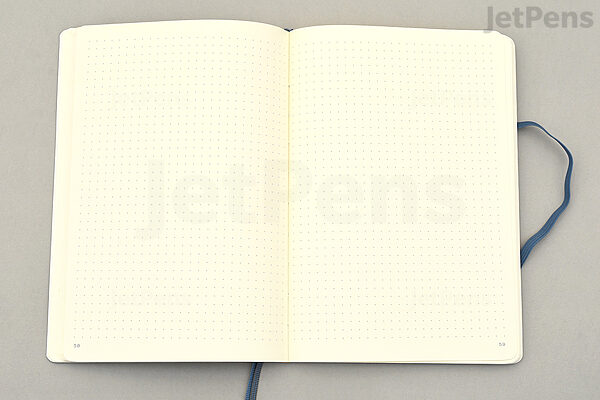 Leuchtturm Stamps Stockbook - Size A5 - 16 White Pages - Blue