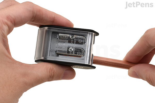 Blackwing Two-Step Long Point Pencil Sharpener - Black | JetPens