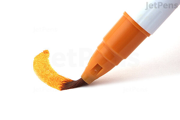 Off-White stamp-detail Pen - Orange