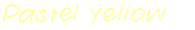 Yasutomo Y&C Gel Xtreme Gel Pen - Pastel Yellow - Over White
