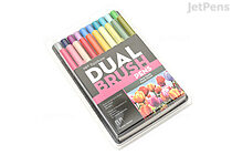 Tombow Dual Brush Pen - 20 Pen Set - Floral Palette - TOMBOW 56192