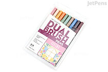 Tombow Dual Brush Pens: Colorful Double-Sided Markers