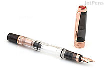 TWSBI Diamond 580 Smoke Rose Gold Fountain Pen - Extra Fine Nib - TWSBI M7447590