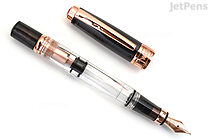 TWSBI Diamond 580 Smoke Rose Gold Fountain Pen - Fine Nib - TWSBI M7447600