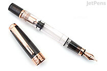 TWSBI Diamond 580 Smoke Rose Gold Fountain Pen - Stub 1.1 mm Nib - TWSBI M7447630
