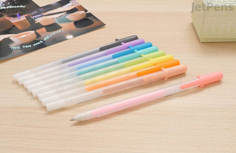 Best Pastel Gel Pen for Non-Porous Surfaces: Sakura Souffle Gel Pen