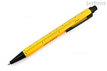 Zebra Kado2 Ballpoint Pen - 0.7 mm - Yellow Body - ZEBRA BA104-Y
