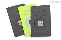 Field Notes Vignette Memo Books - 3.5" x 5.5" - 48 Pages - Graph - Pack of 3 - FIELD NOTES FNC-46