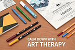 How to Calm Down with Art Therapy