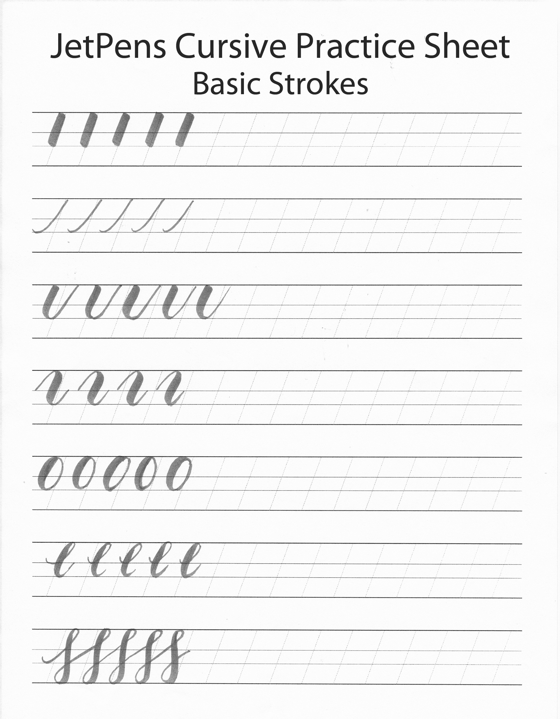 Downloadable Brush Calligraphy Practice Sheets Pdf These brush