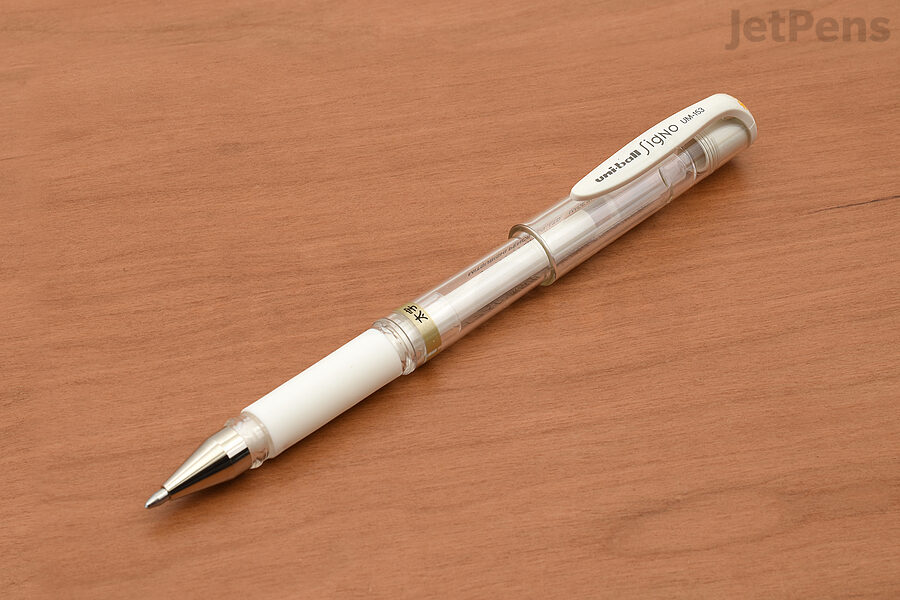 The Uni-ball Signo Broad also comes in an opaque white ink.