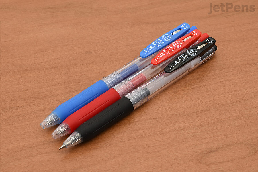 The Zebra Sarasa Clip is one of our favorite gel pens for journaling.