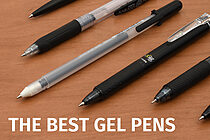 Uni-Ball 61392 Signo 207 Premier Roller Ball Retractable Gel Pen, Black Ink, Medium