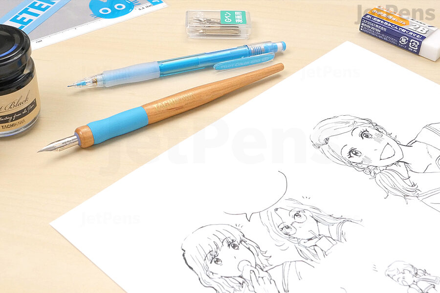 Genshin Impact Anime Black press Gel Pens Student Study Stationery
