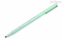 Image of a Marvy Le Pen Flex Brush Pen in peppermint color, featuring a slim, cylindrical body with a flexible brush tip and a matching cap.